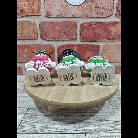 Set of 3 Christmas M&M's 3.5 Inch Minis Characters From Early 2000s New Sealed - Picture 6 of 6
